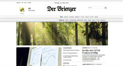 Desktop Screenshot of derbrienzer.ch